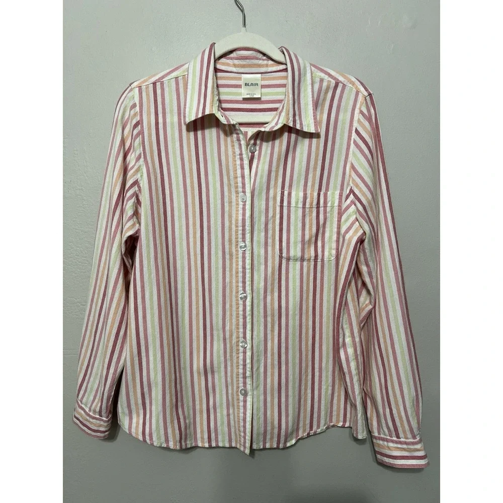Vintage Rainbow‎ Striped Sustainable Cotton